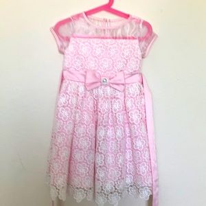 Rare Editions Pink Formal Dress 4 T
